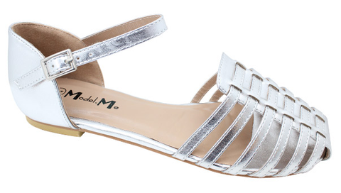 Fashion flat strippy sandal  (***Capped Shipping***)