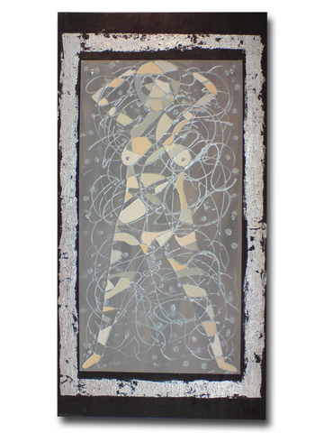 ARGENTITE WOMAN (2009) 100cm x 50cm 